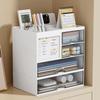 Boîte de Rangement de Bureau Grande Capacité Partition Raisonnable Tiroir Porte-Stylo Organisateur de Bureau Usage Domestique