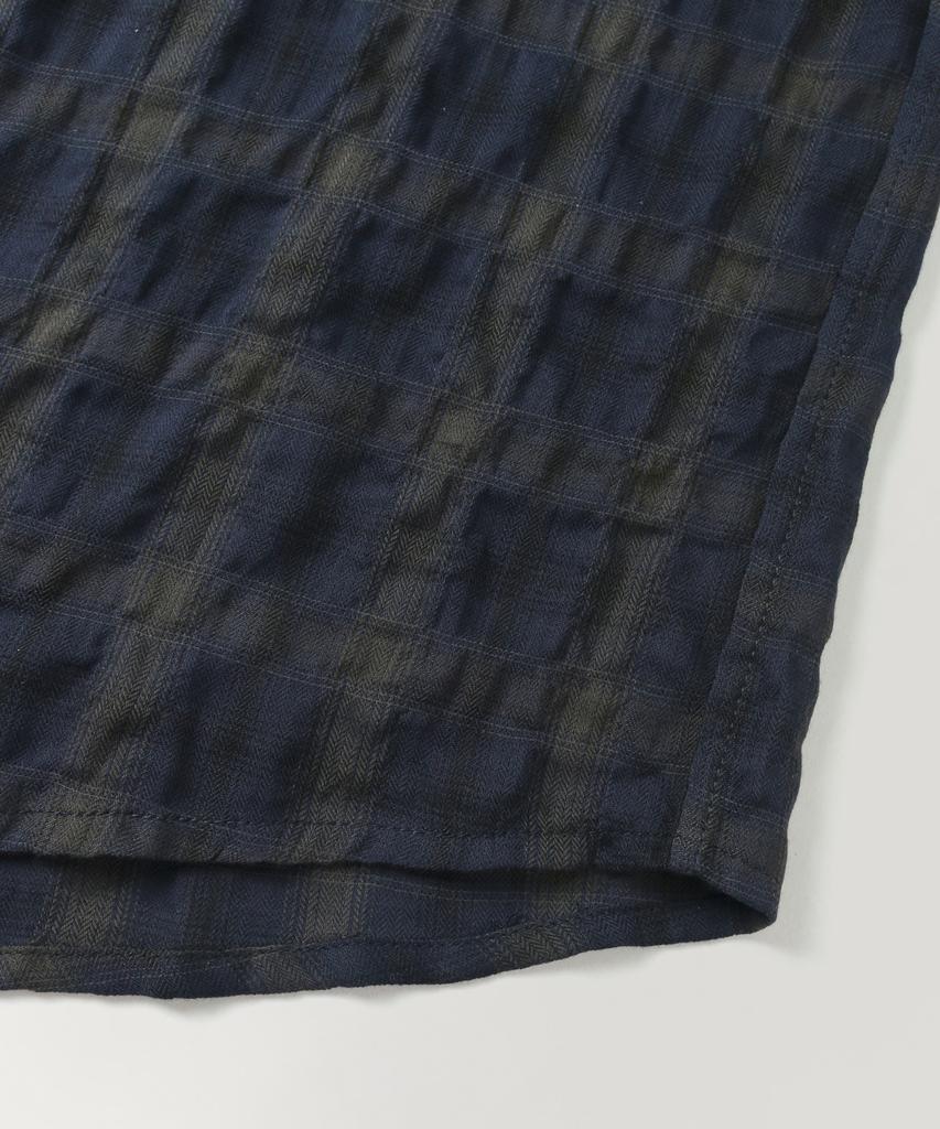 INDUST Plaid Check Shirt (Navy)