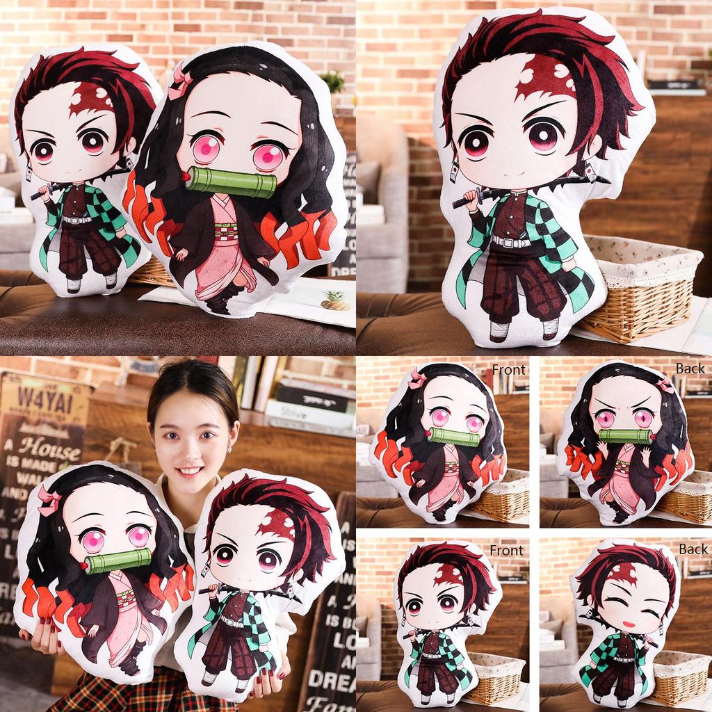 Soft Plush Pillow Of Anime Demon Slayer Kimetsu No Yaiba Kamado Nezuko For Kids