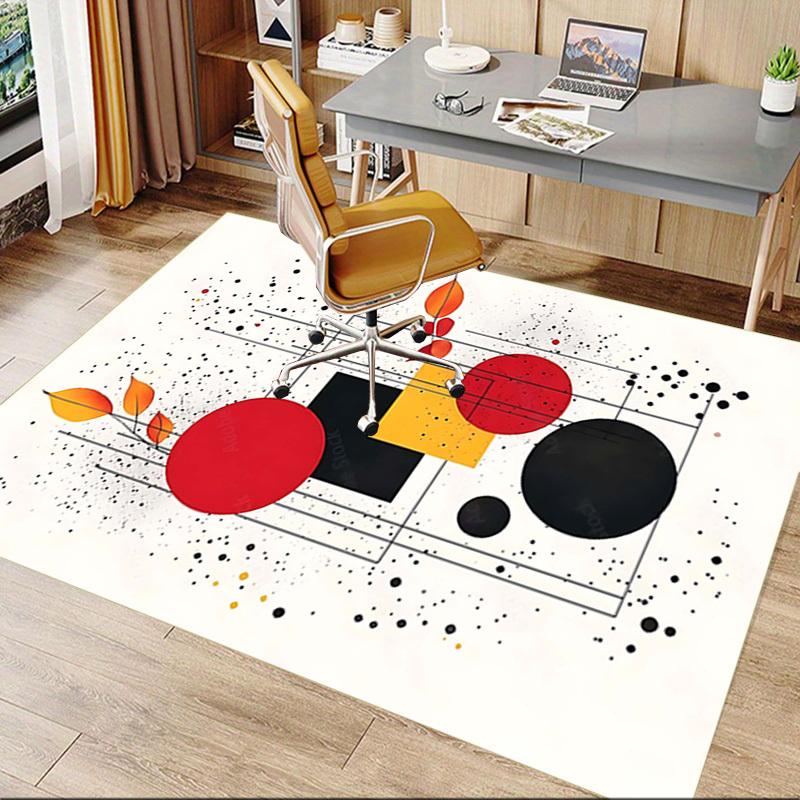 1PC Abstract Art Extra Large Non Slip Floor carpet, Office, family, bedroom, Studio Large Area Rug Indoor Rugs, , Vibrant Colors