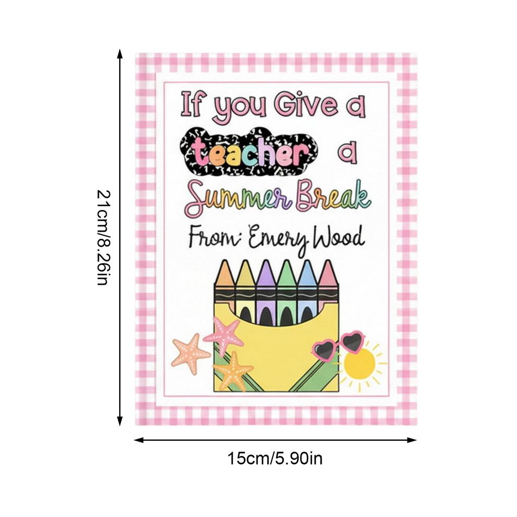 Teacher's Day Gift Card Books Creative Gift Album For Teachers With Eco-Friendly Paper And Matte Cover