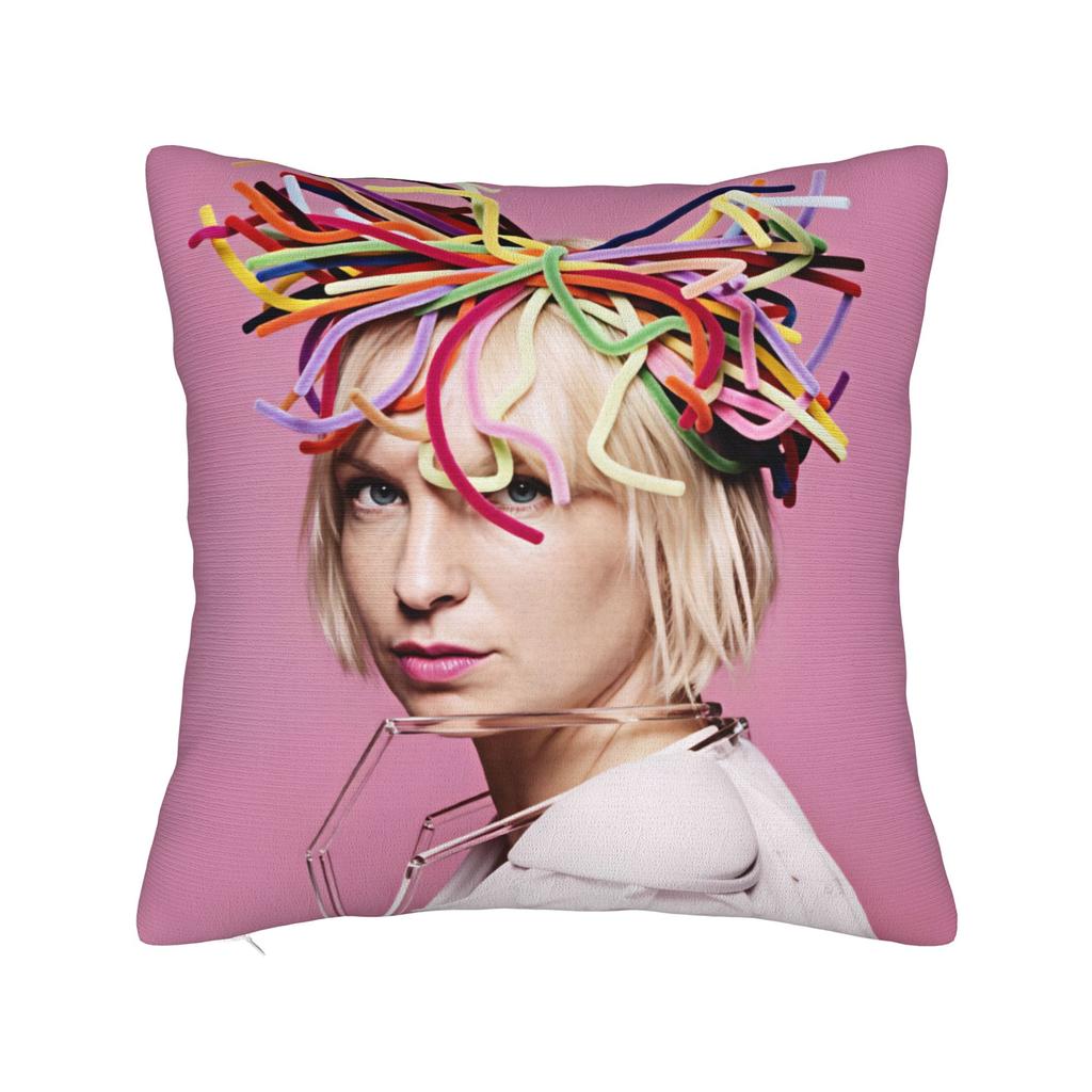 Sia F-Furler Reasonable Ranjha Pillowcases Vintage Pillow Case For Sofa Bedroom Home Decor Graphic Pillow Cover