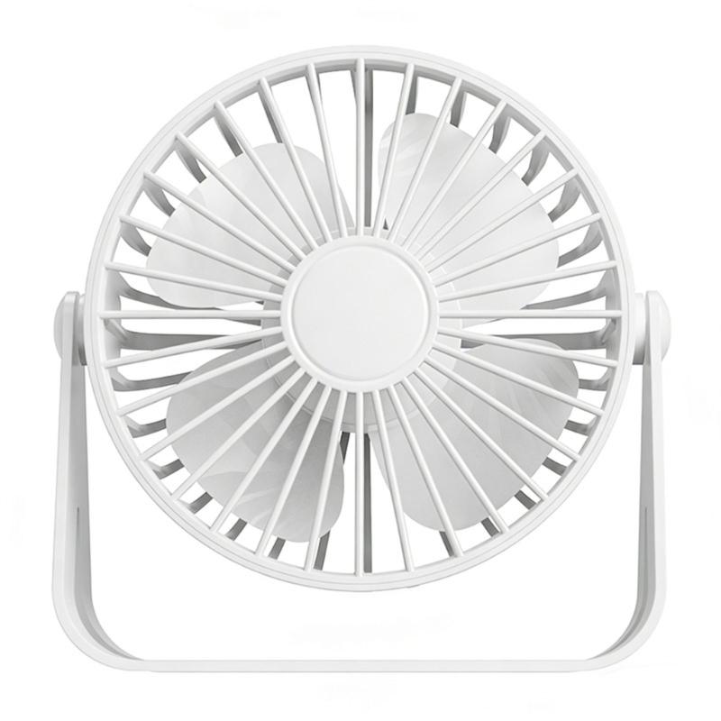 USB Desktop Fan Lightweight Adjustable Summer Electric Fan For Home Office Student Dormitory Outdoor Camping Travel
