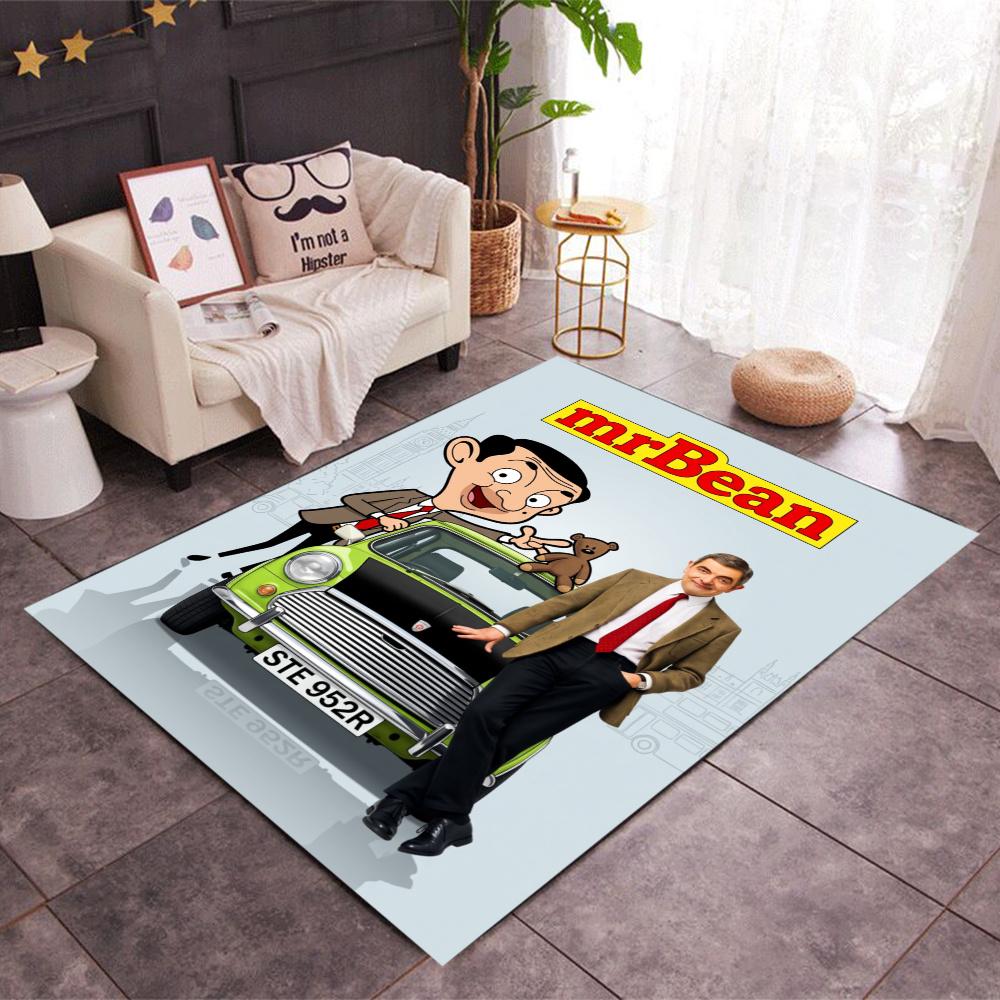 Mr Bean London Trip Carpet Design For Entryway Living Rooms Hallway Study Room Antislip Carpet Decorate Offices Spiritual Gift