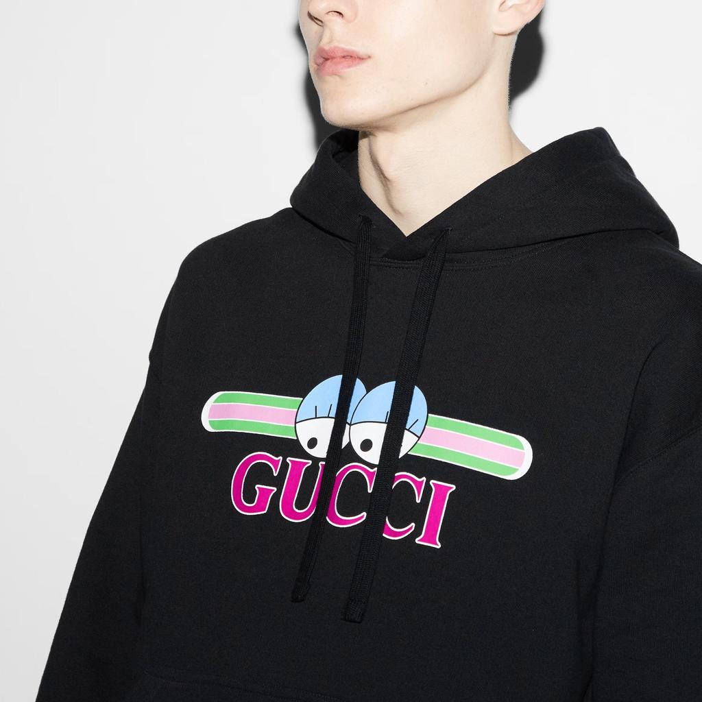 Gucci FW24 Sweatshirt Men's Black 782788-XJGI4-1152