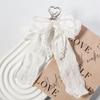 Pearls Bows Bag Charm Pendant Aesthetic Purse Charms Aesthetic Keychains Keyring for Women Backpack Purse Handbag Decors
