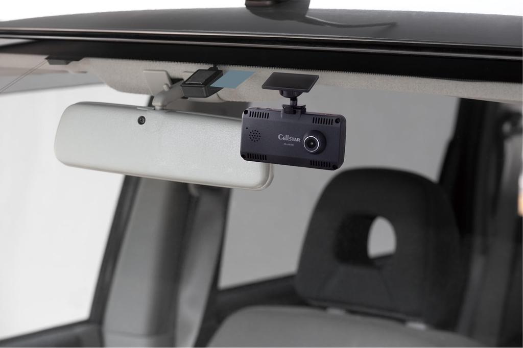 CELLSTAR Dash Cam with Front and Interior Made in Parking Radar No Maintenance Interior Night Vision Infrared 32GB MicroSD Card Included CS-691FH