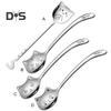Stainless Steel Food Grade Rust Proof Non Stick Dessert Spoon Mirror Surface Smooth Stirring Spoon Kitchen Supplies