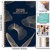 Index Tags 2026 Planner Notebook Spiral Binding Spiral Notebook  Daily Organization