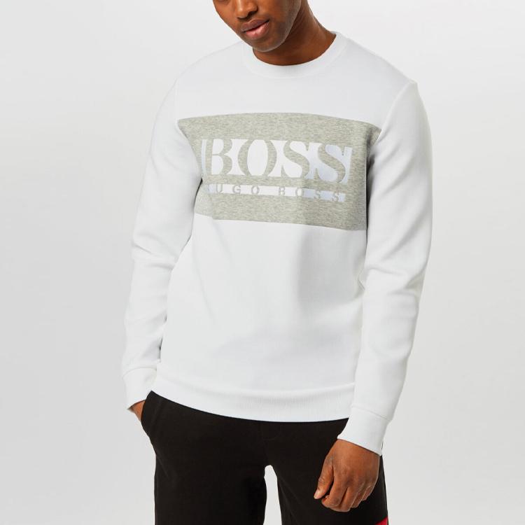 HUGO BOSS Sweatshirt Men's White 50447034-100