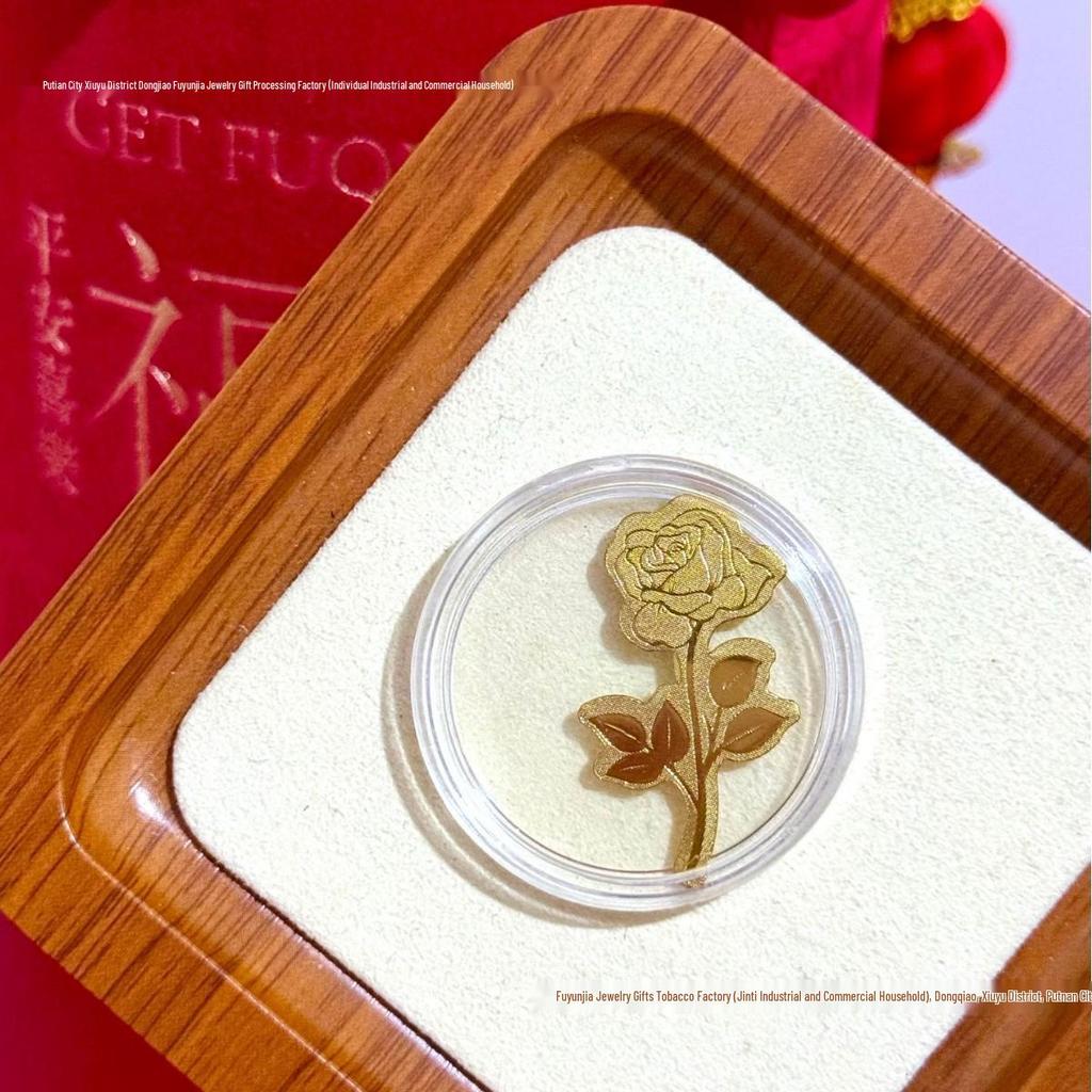 Pure Gold 999 Horse Year Phone Sticker for Wealth and Health - Popular Douyin Live Seller