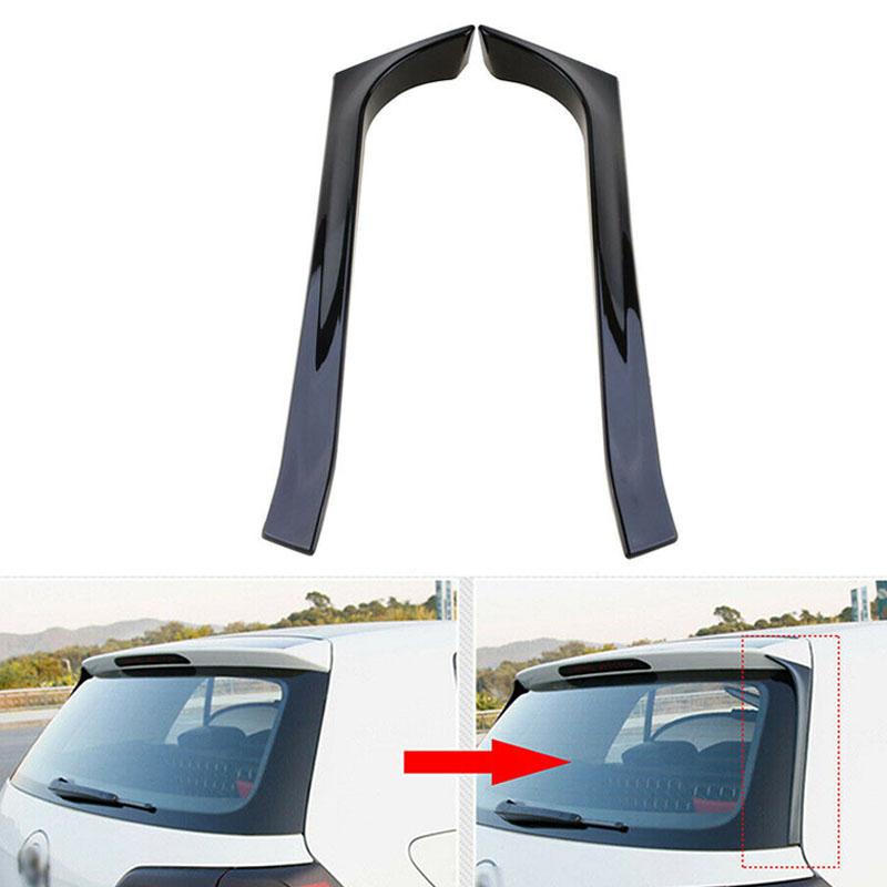 Pro VW Golf 6 MK6 GTI GTR GTD 2008-2012 Zadní boční spoiler na okno Canard Canards Splitter Dekorace exteriéru vozu Plastový levý pravý