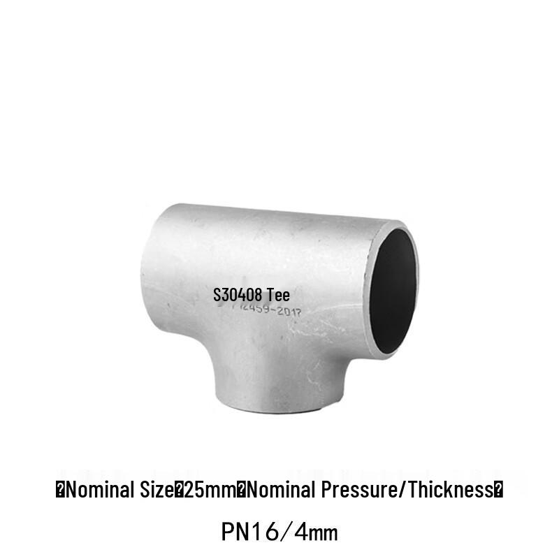 304 Stainless Steel Equal Tee Fitting