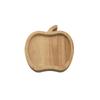 Wood Squirrel Wooden Snack Tray Squirrel Fruit Shape Double Dish Holder  Home Decor