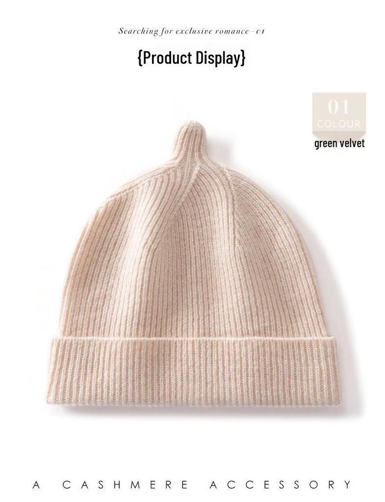 Cashmere Baby Knit Hat - Autumn/Winter Cute & Warm for Boys and Girls
