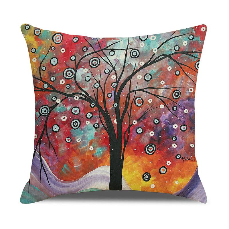 Printed Pillowcases, Linen Pillows, Sofa Pillows, Home Decoration Pillows