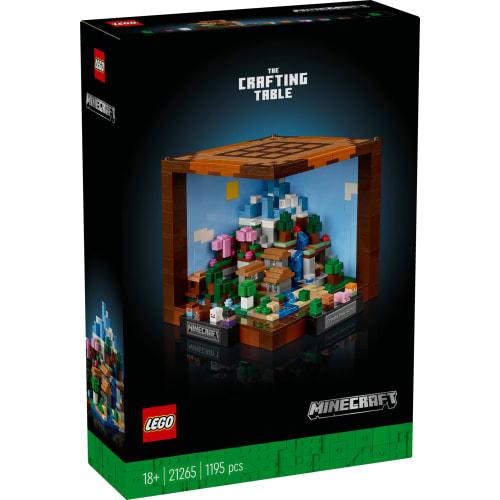 LEGO Minecraft Workbench Toy Present Birthday Block Christmas Men Women Minecraft Goods 21265