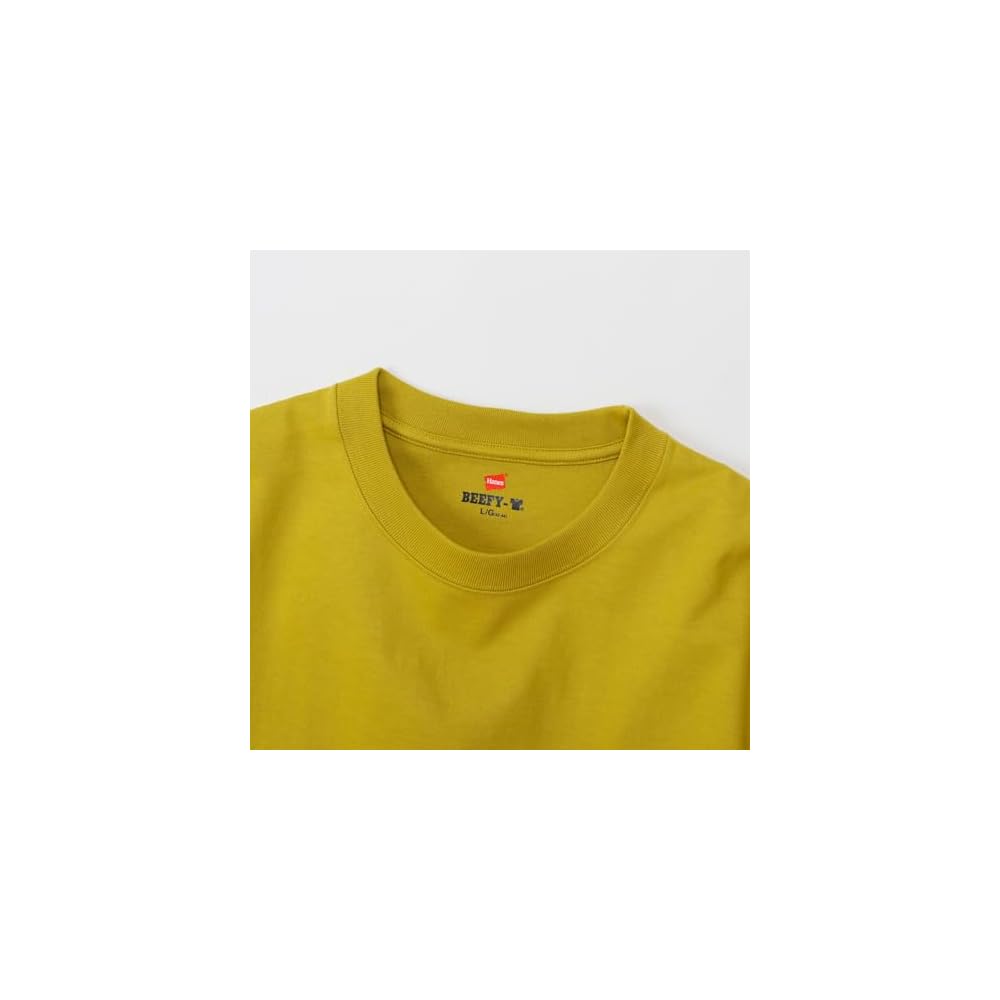 Long-sleeved T-shirt, crew neck, 100% cotton, seamless construction, tagless, Beefy Long Sleeve