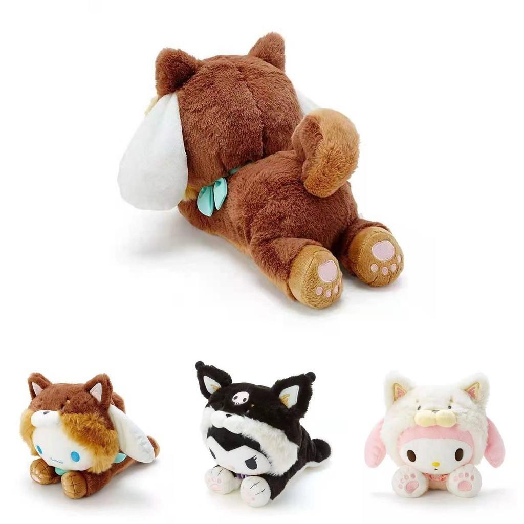 Kuromi Plush Toy With My Melody Soft And Cute Stuffed Doll For Home Decor