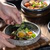 14cm  sell Creative retro ceramic sushi dishes tray Sauce Chili pepper snacks small dishes gold plates set dinner dishes sets