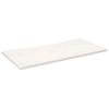 VidaXL Dessus de bureau blanc 100x60x2,5 cm bois massif de pin 824441