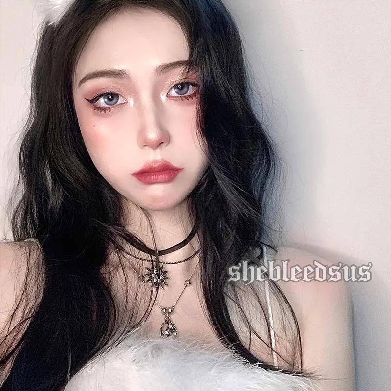 Niche Dark Multi-layer Hollow Baroque Necklace Female Retro Choker Temperament Princess Exotic Stacked with Collarbone Chain