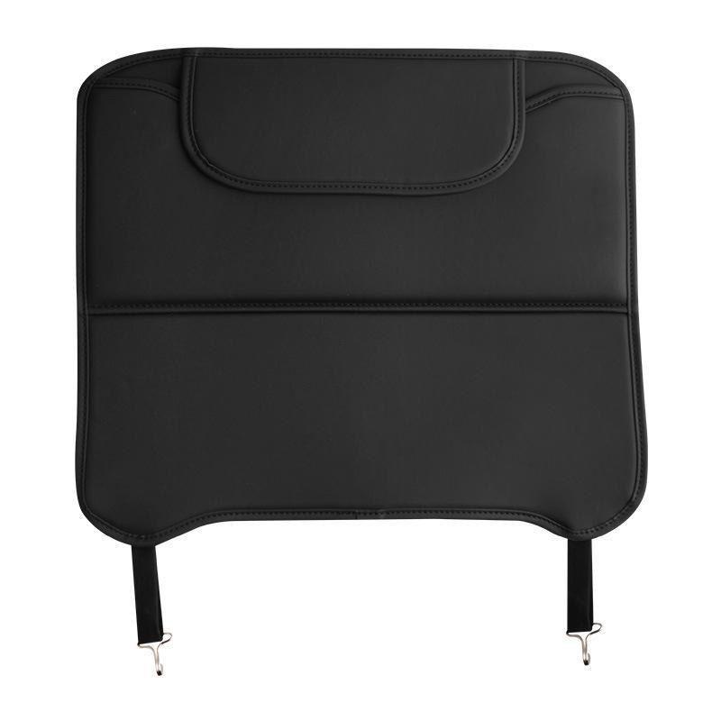 PU-Leder Auto Anti-Tritt-Matte Auto Sitzrücken Organizer Aufbewahrungstasche Auto Rücksitz Anti-Kratz-Schutzmatten Mit Abdeckung