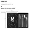 Knight 4-Piece Stainless Steel Cutlery Set