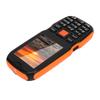 Stor Knapp Telefon 2.6in HD Skjerm 0.13MP Dobbelt SIM Dobbelt Standby 2G Mobiltelefon med Sideknapp Lommelykt Oransje