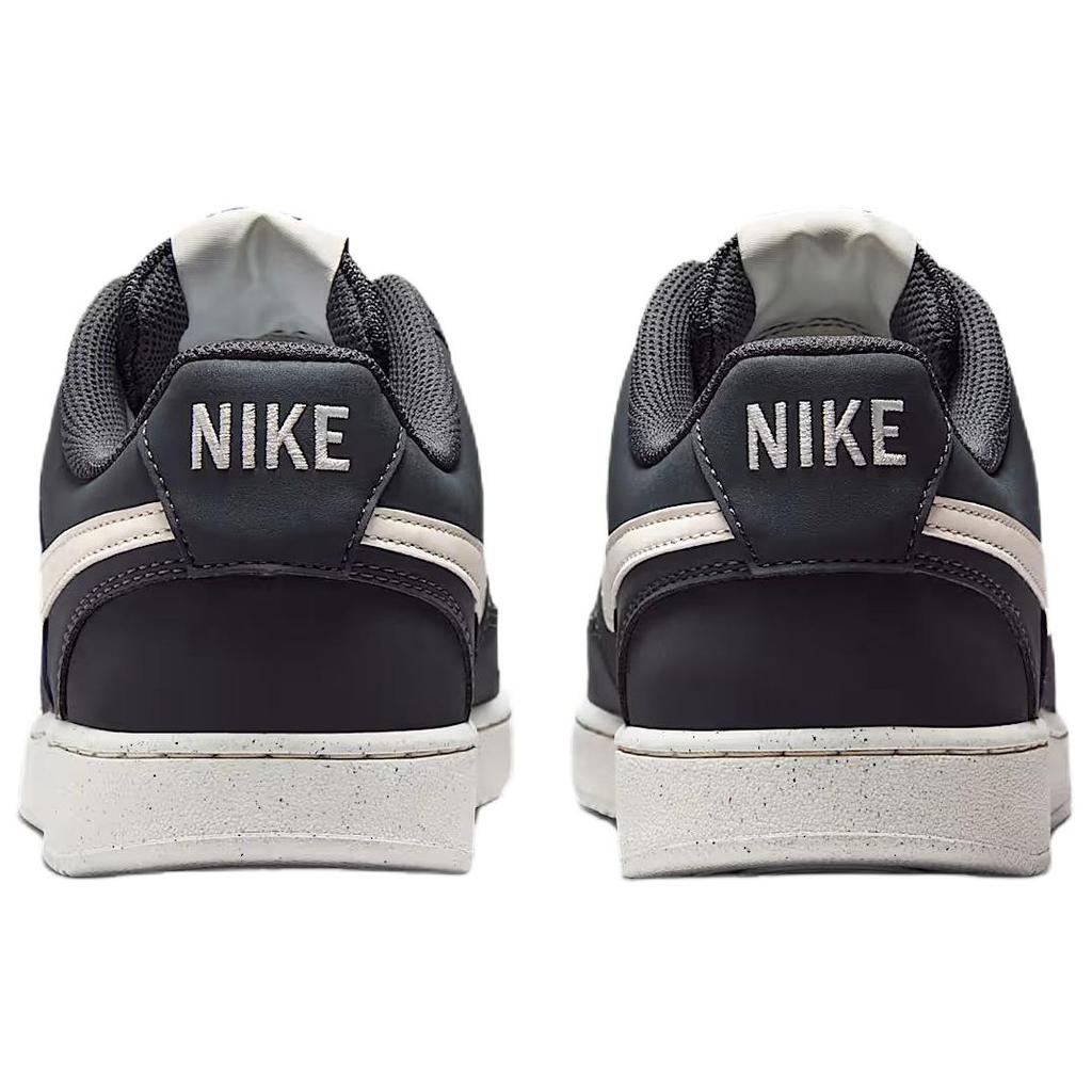 Nike Court Vision Low Premium Men Coal Black Light Ivory White HV8139-003