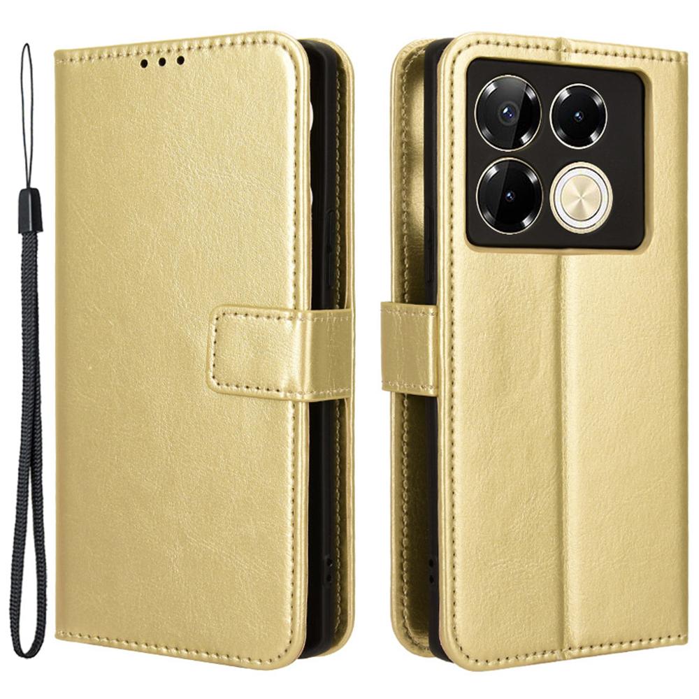 Gold PU Leather