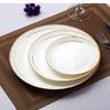 Ceramic Dinner Set Hotel Steak Spaghetti Flat Sum Minimalist Round Tableware