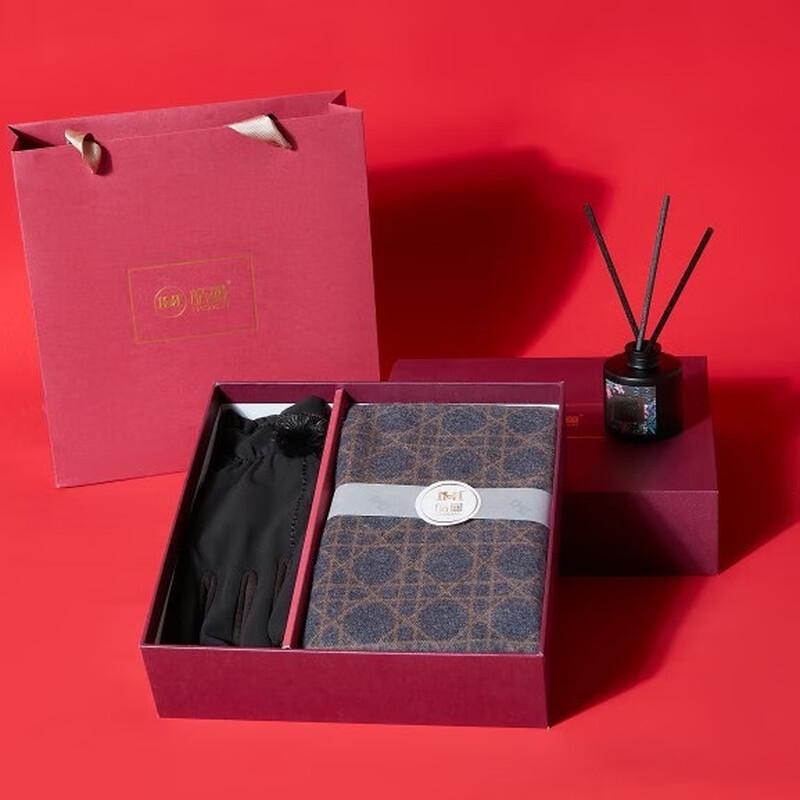 

Текстильный шарф с узором Haoman D