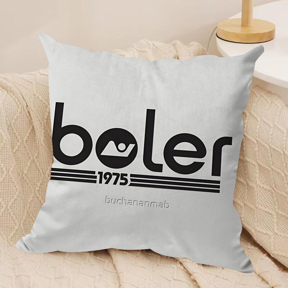 Fashion Brand B-Boler Cushion Cover Soft Plush Fabric Double-Sided Printed Sofa Cushion Cover for All Seasons Home Decor Gift