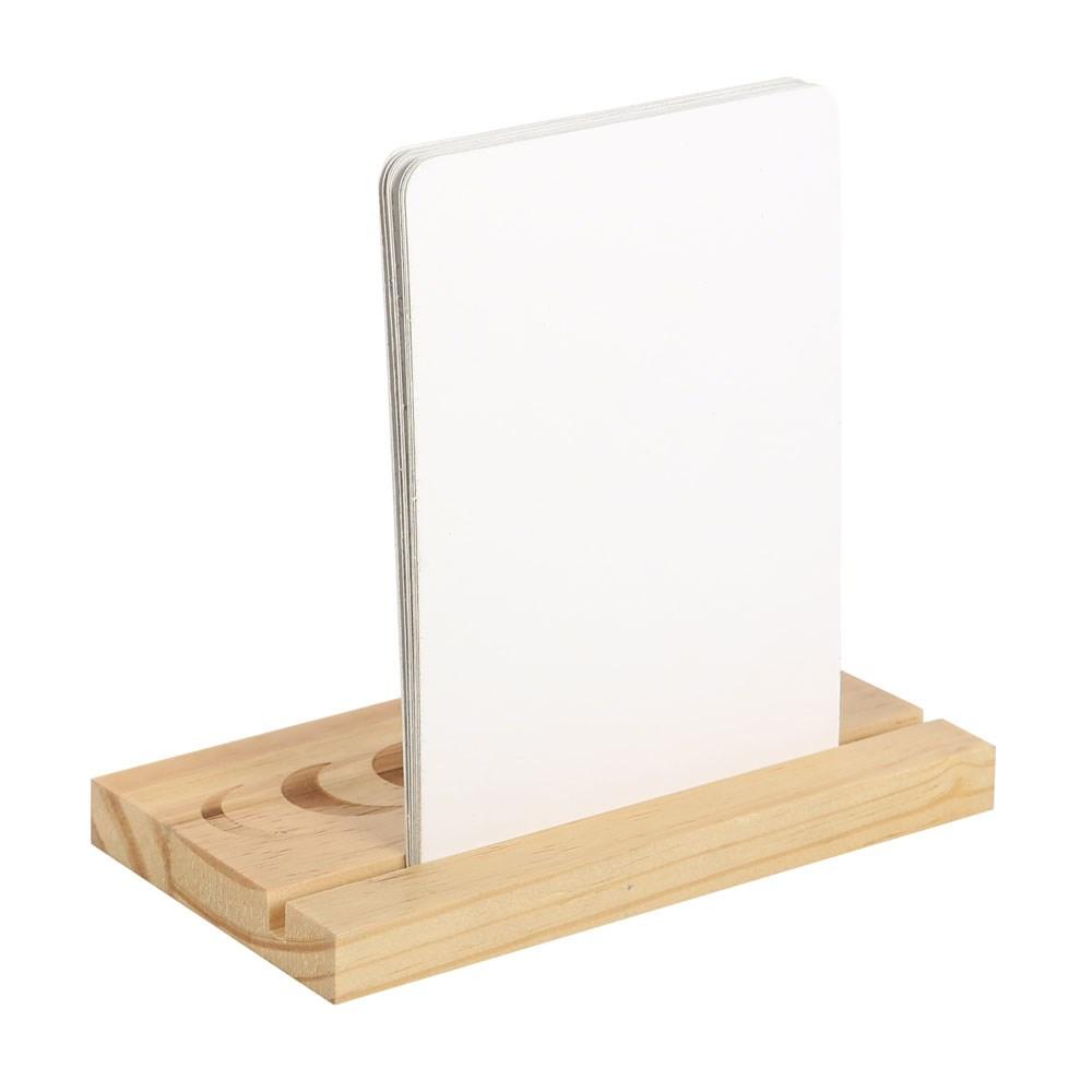 Something Different Affirmation Wooden Moon Phases Cards With Stand