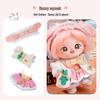 20cm Cotton Plush Doll Clothing Set - Daily Outfits for Boys & Girls