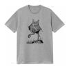 Slavic Folklore Baba Yaga Art Walking House on Chicken Legs T Shirt vintage Washed Versatile streetwear Slightly fashion