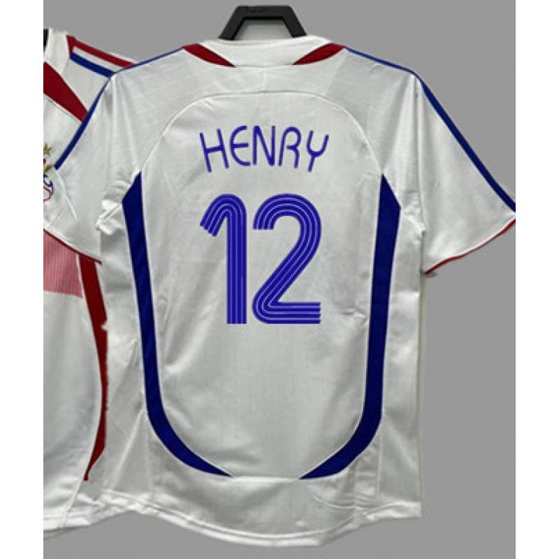 Vintage Jersey Classic Football Jersey National Team Jersey Zidane Henry Mbappe Cantona Ribery Jersey