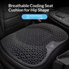 Gel Cushion Breathable, Soft And Easy To Clean Provides Comfortable Support Elastic Gel Car Seat Cushion