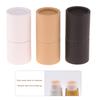 5G Kraft Paper Rotation Lipstick Tubes Biodegradable Cardboard Cosmetic Cylindrical Packaging Lip Balm Deodorant Container