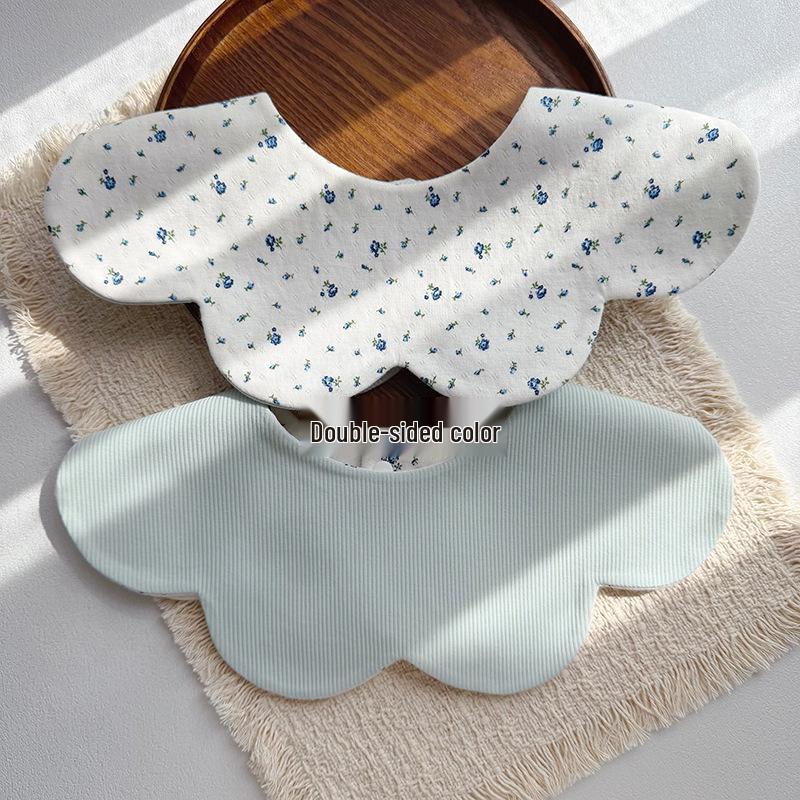 Storyme Double-Sided Korean Baby Drool Bib With Side Label, Suitable for 0-2 Years