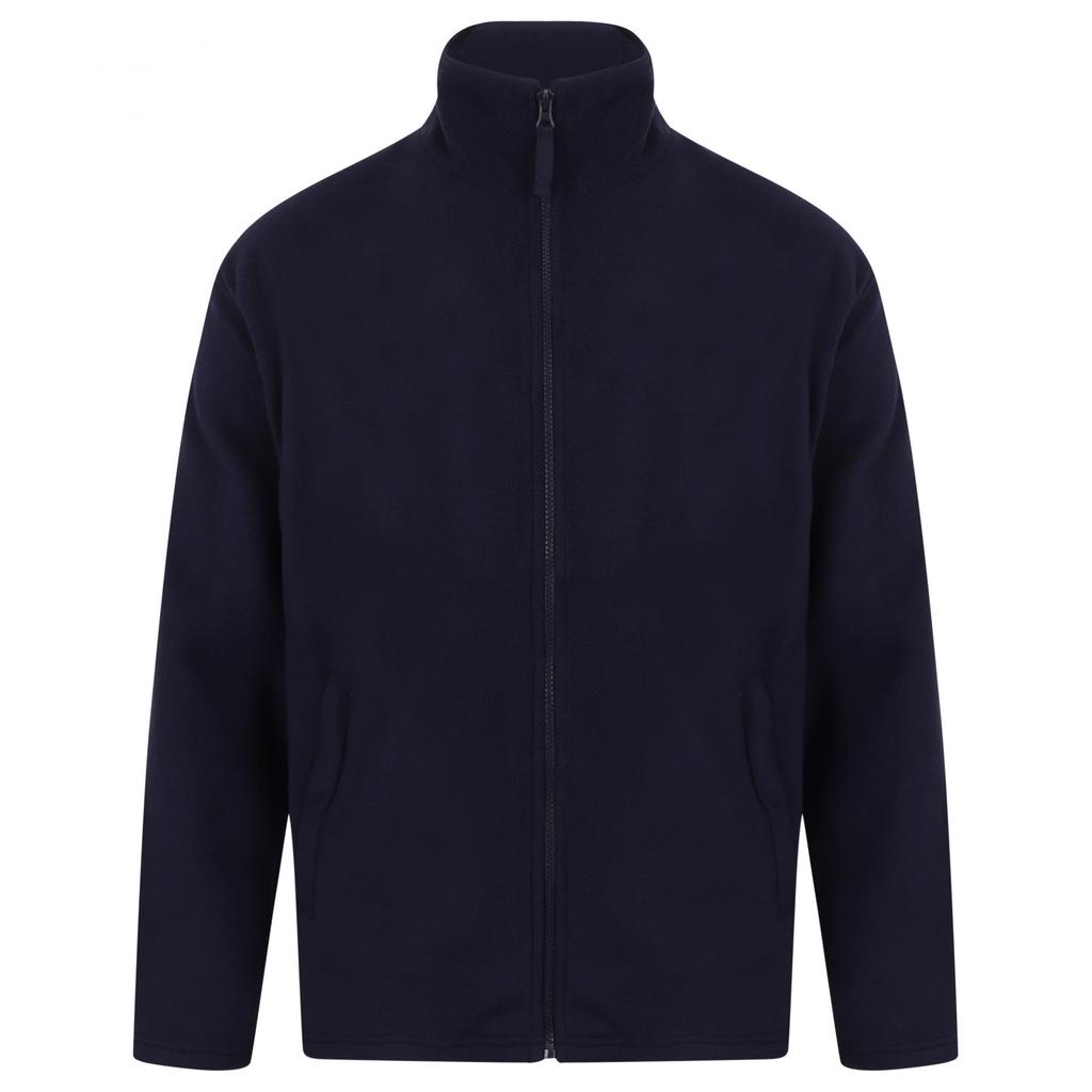Henbury Mens Microfleece Anti-Pill Jacket