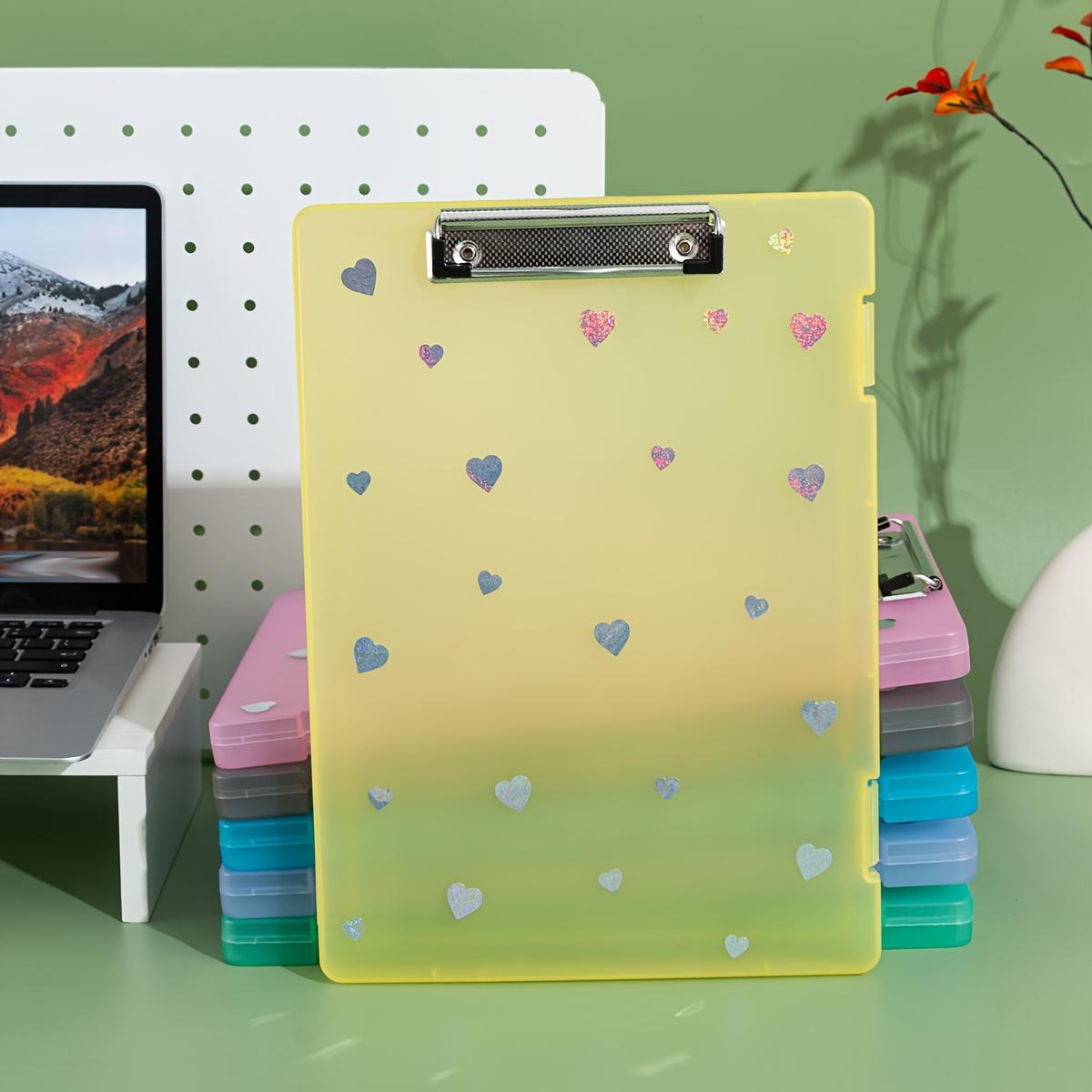 

A4 Transparent File Box for Organizing Documents, Large Capacity for Storing Exam Papers, Certificates, Suitable for Desktop Use