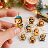 Summer Countdown Hanging Decoration Set 2D Flat Design for Home Party Decor
