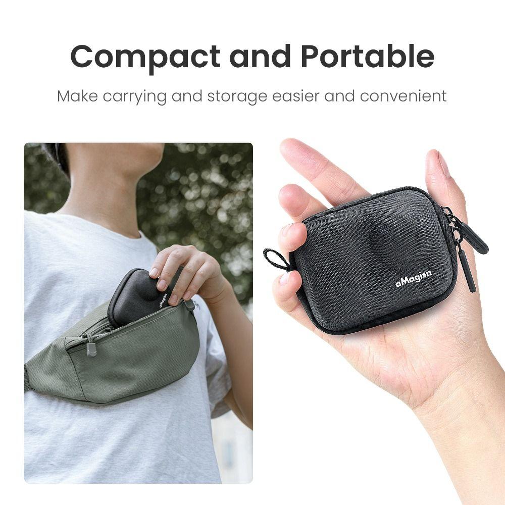 Portable Camera Mini Body Bag Protective Shockproof Carrying Case Lightweight Storage Bag for Insta360 GO Ultra