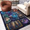 Dinosaur Symphony Pattern Rug Floor Mat for Living Room or Bedroom Soft and Comfortable Carpet a Gift for Birthday and Holiday.