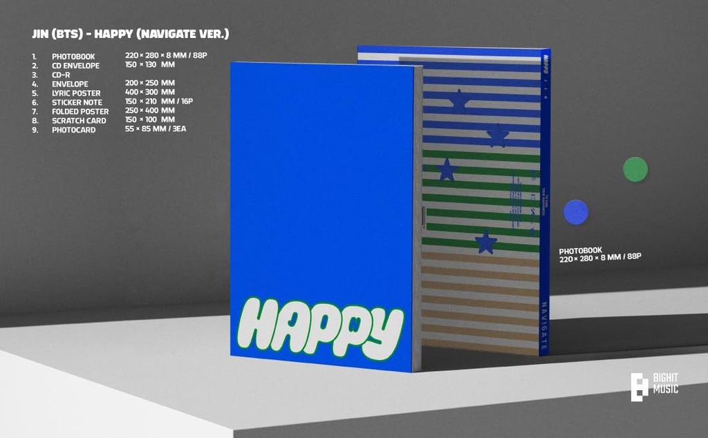 JIN 3 [Happy SET] (Koreanische Ausgabe)