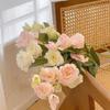 Künstliche Blumen Künstliche Eustoma Grandiflorum Rosen Hochzeitsdekoration