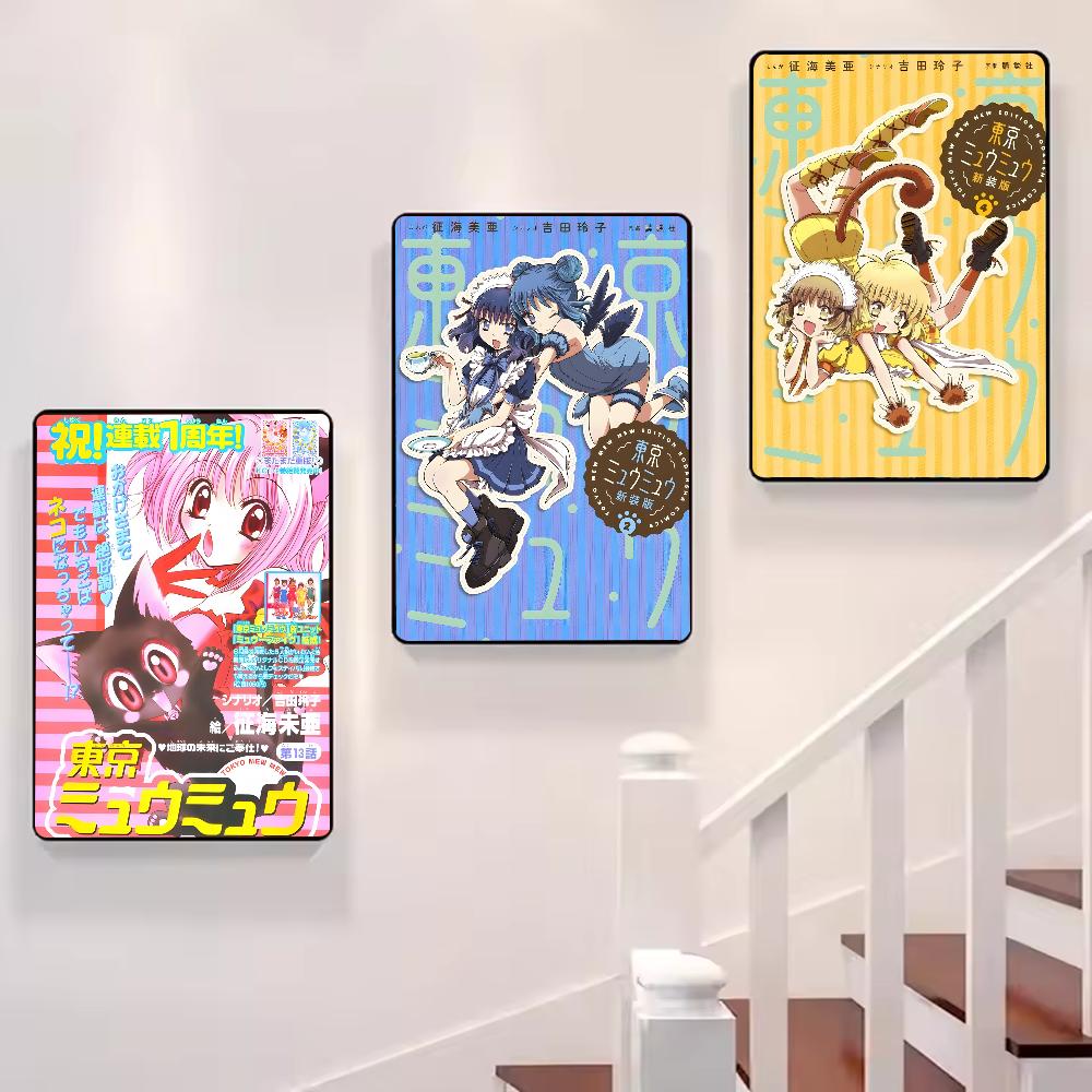 Tokyo mew mew anime Poster HD art sticky wall waterproof home living room bedroom bar aesthetic decoration