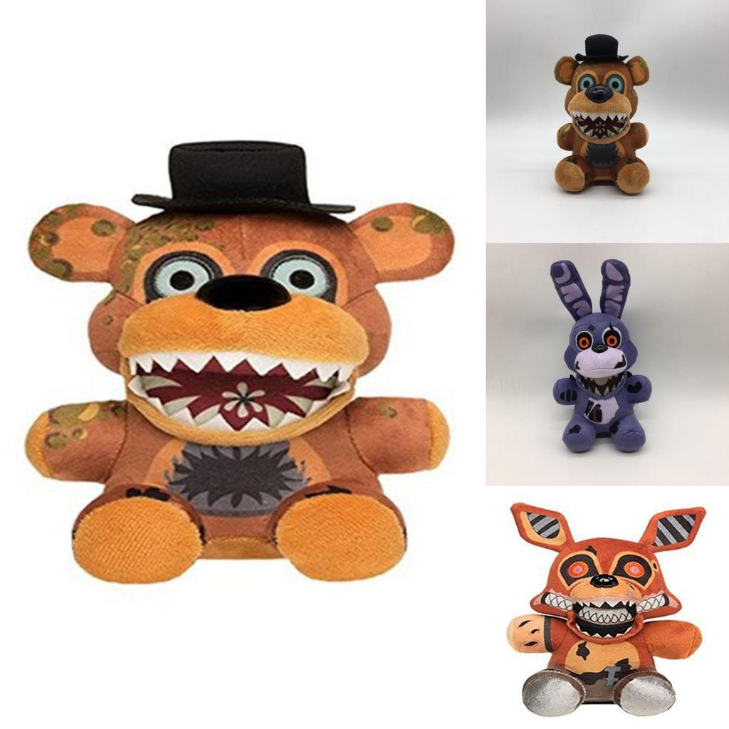 Five Nights At Freddy's Plush Toy Soft Stuffed Animal Chica Bonny Foxy Kids Gift 18cm